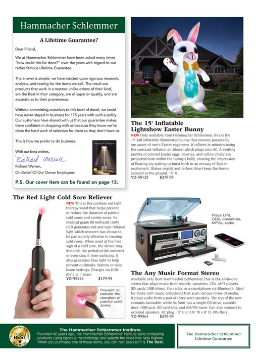 Hammacher Schlemmer - Spring Preview 2023 - Page 2-3