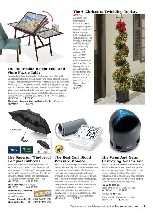 Hammacher Schlemmer - Gift Preview 2023 - Page 16-17