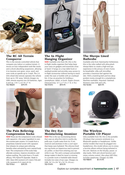 Hammacher Schlemmer - Select Gifts 2023 - Page 16-17