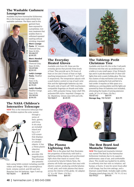 Hammacher Schlemmer - Select Gifts 2023 - Page 40-41