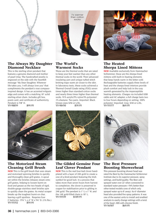 Hammacher Schlemmer - Express Gifts 2023 - Page 36-37