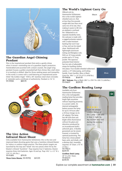 Hammacher Schlemmer - Express Gifts 2023 - Page 50-51