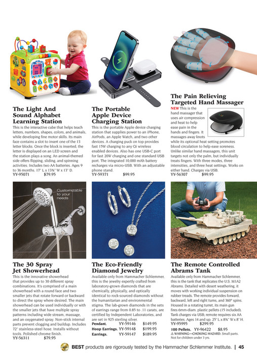 Hammacher Schlemmer - Express Gifts 2023 - Page 44-45