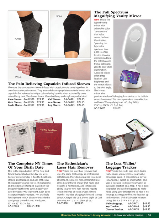 Hammacher Schlemmer Winter Preview 2024 Page 3435
