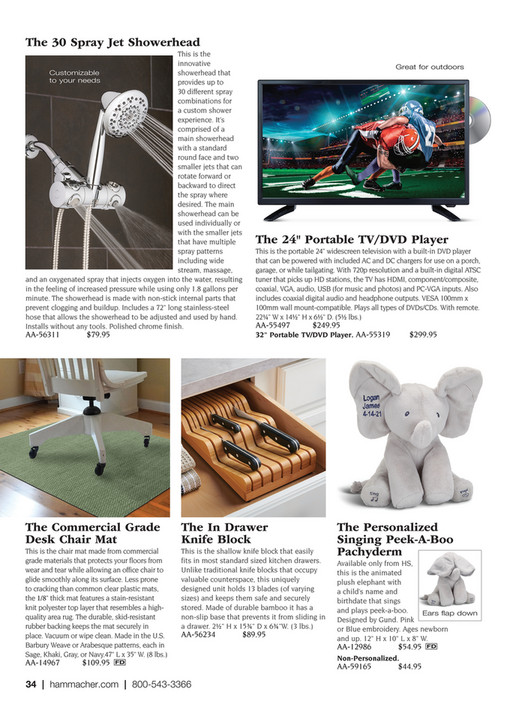 Hammacher Schlemmer Winter Preview 2024 Page 3435