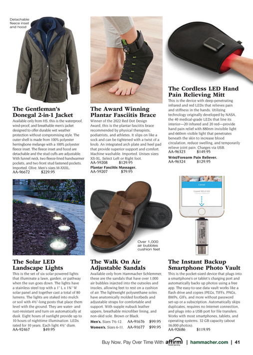 Hammacher Schlemmer - Winter Preview 2024 - Page 40-41