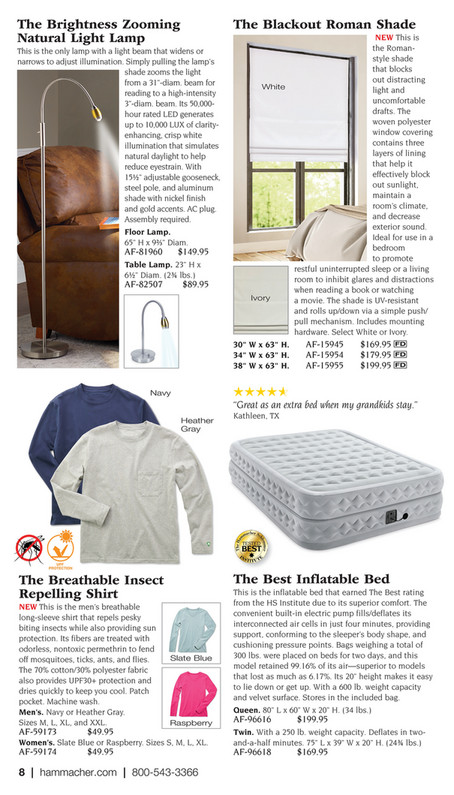 Hammacher Schlemmer - Spring Supplement 2024 - Page 8-9