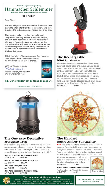 Hammacher Schlemmer - Mid-Spring-Supplement-2024 - Page 2-3