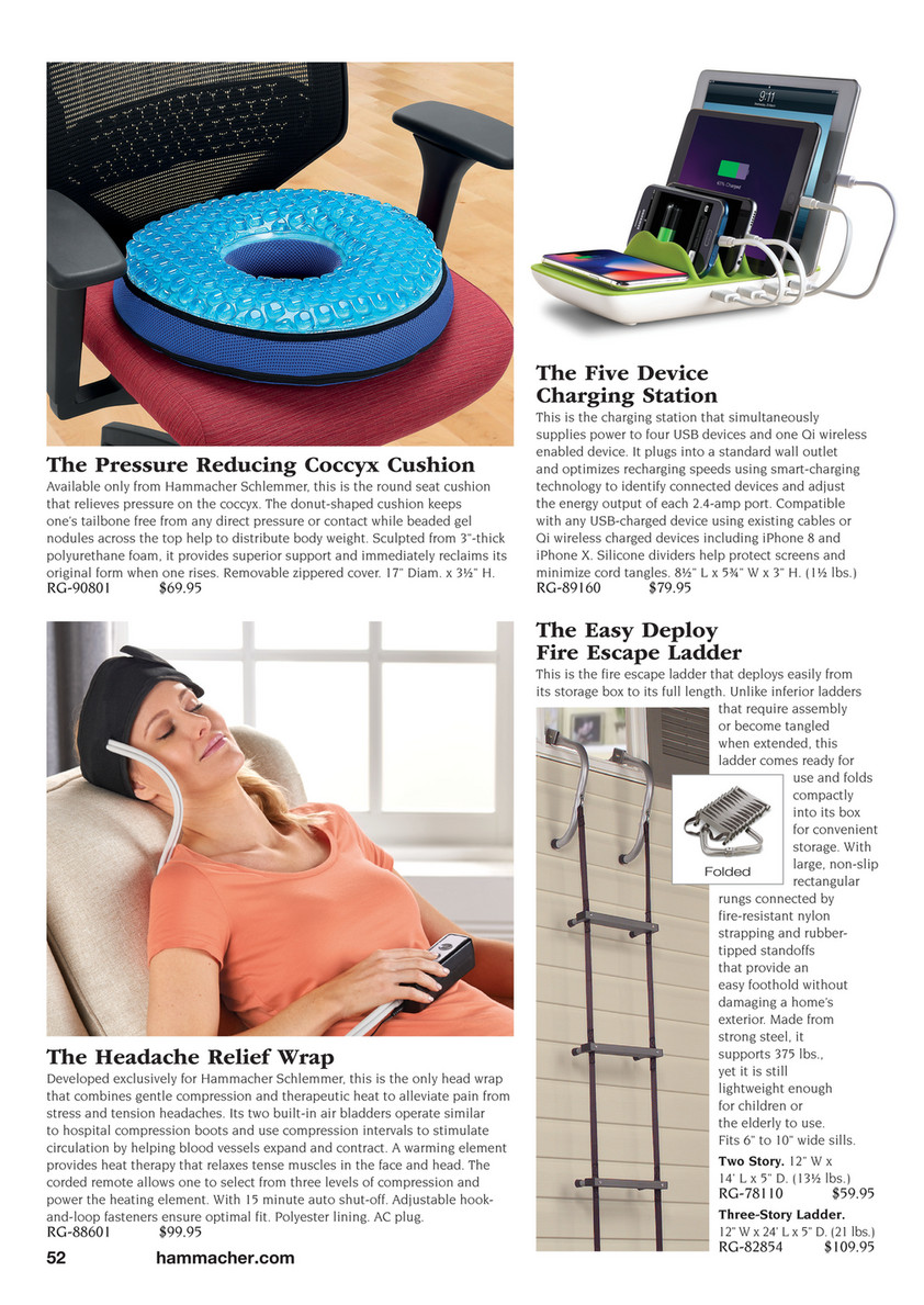 The Pressure Reducing Coccyx Cushion - Hammacher Schlemmer