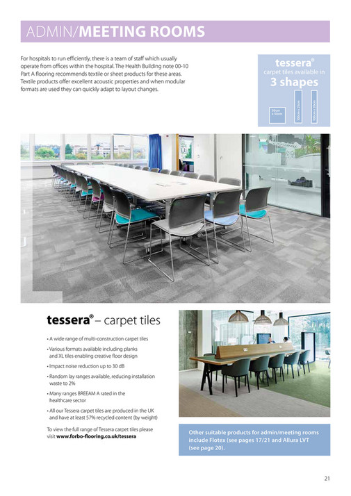 Forbo Design/layout ForboFlooring_UK - Forbo Healthcare Design Guide UK brochure - Page 22-23