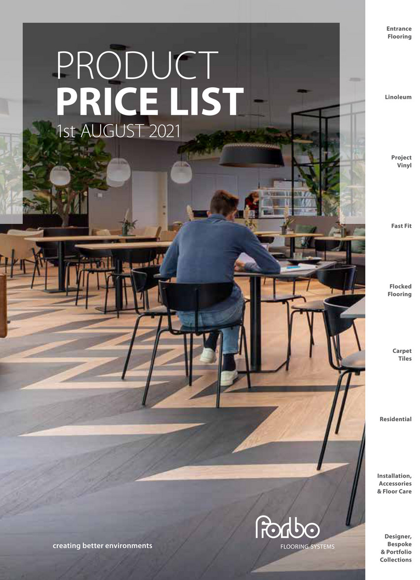 Forboflooring Uk Forbo Flooring 2021 Price List Page 1