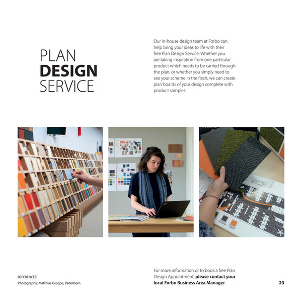 Forbo Design/layout Forbo Bespoke Design Brochure - Page 22-23