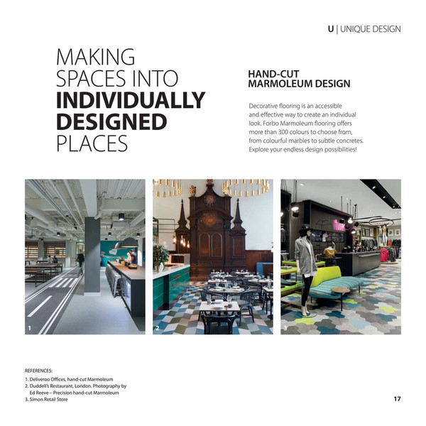 Forbo Design/layout Forbo Bespoke Design Brochure - Page 16-17