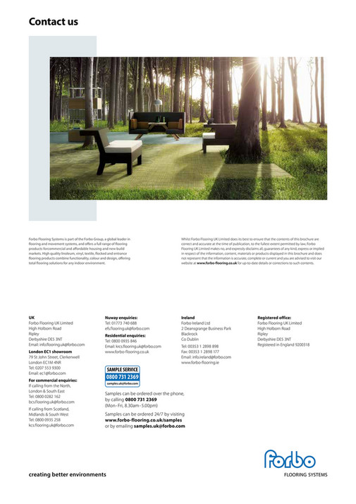 Forbo Design/layout ForboFlooring_UK - Forbo Tessera Layout and Outline brochure UK 0221 ...