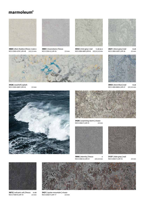 ForboFlooring_UK - Forbo Marmoleum Marbled sample book - Page 4-5
