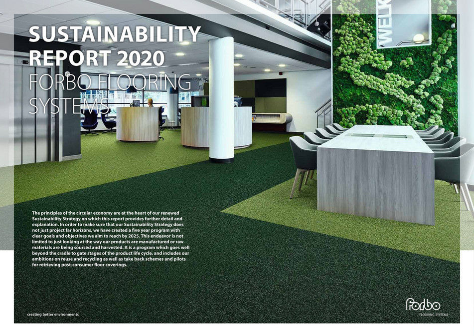 ForboFlooring_UK - Forbo Flooring Sustainability Report 2020 - Page 1