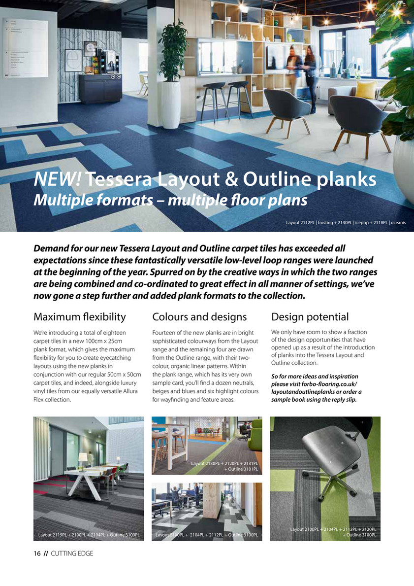 Forboflooring Uk Cutting Edge Autumn 2016 Page 16 17