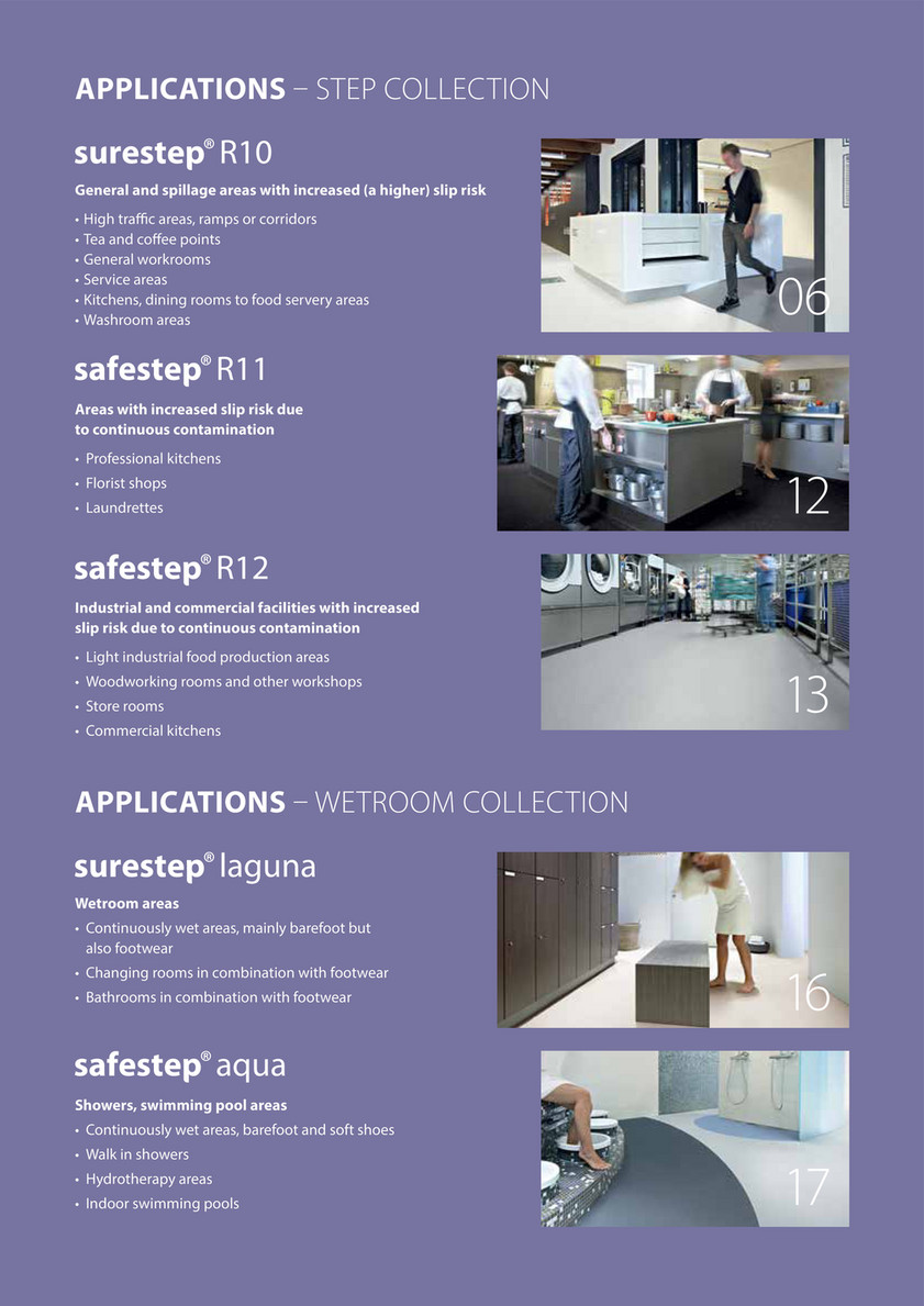 Forboflooring Uk Forbo Step Safety Flooring Brochure March 2017