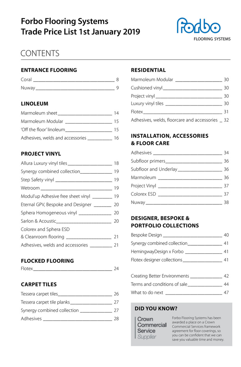 Forboflooring Uk Forbo Price List 2019 Page 2 3