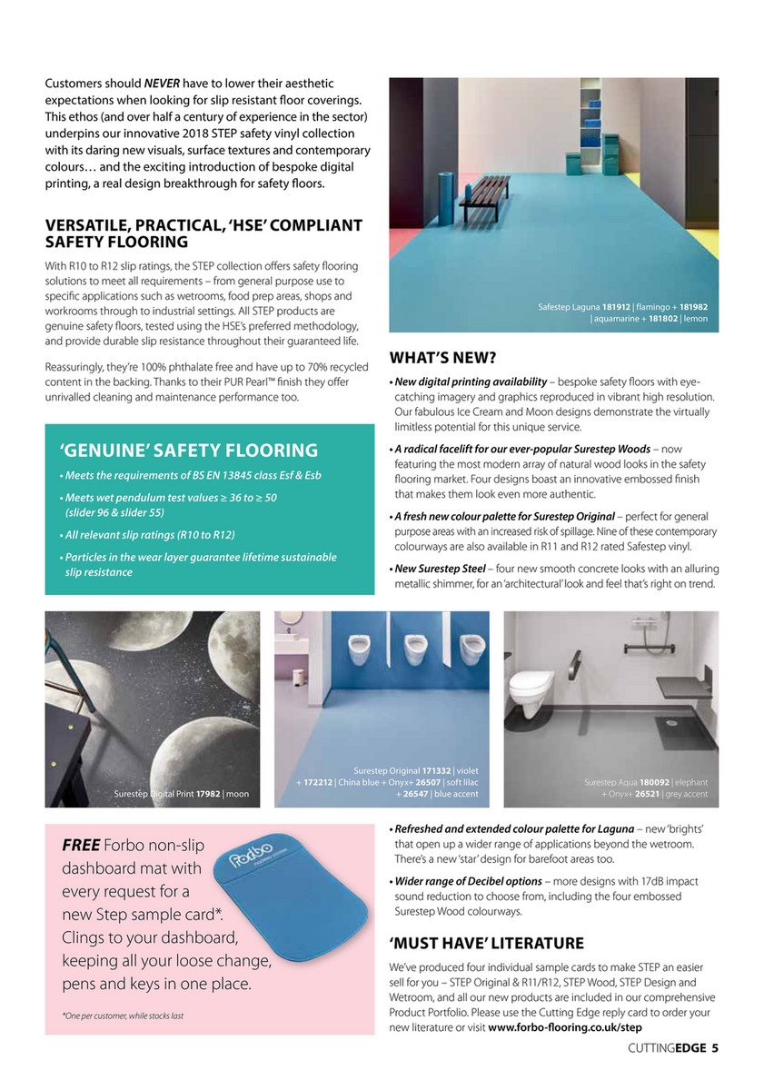 Forboflooring Uk Forbo Cutting Edge Magazine Spring 2018 Page 1