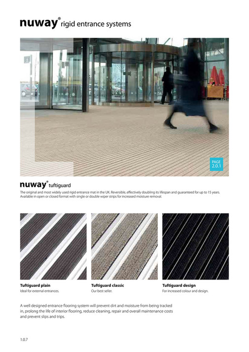 Forboflooring Uk Forbo Flooring Entrance Systems Brochure Page Page 2 0 1 The Original And Most Widely Used Rigid Entrance Mat In Uk Introduction To Forbo Flooring Systems