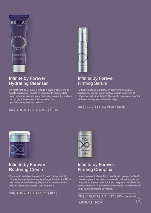 Infinite by Forever Firming Complex