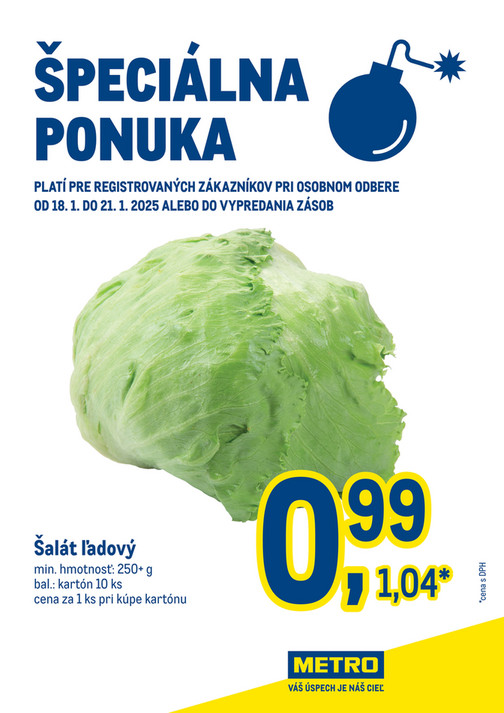 Špeciálna ponuka - šalát