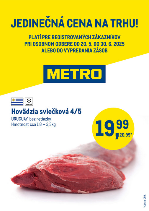 Jedinečná cena na trhu!