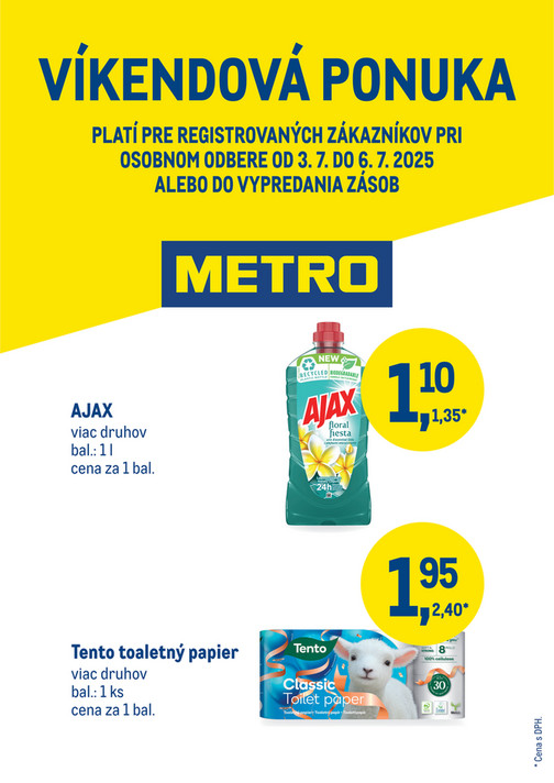 Víkendová ponuka drogérie