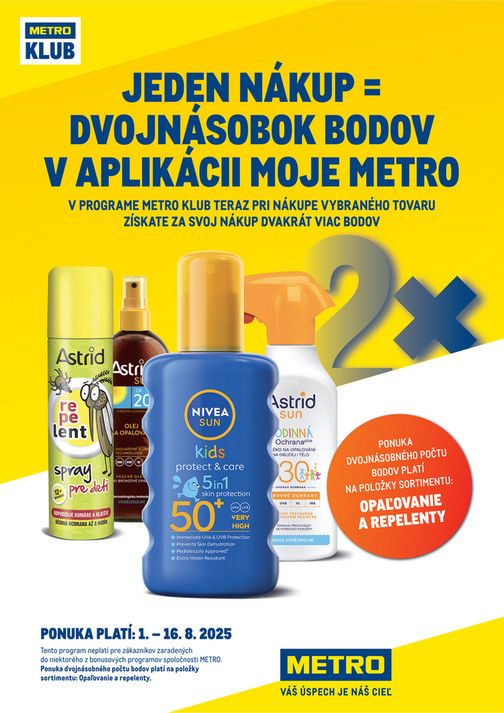 METRO Klub - 2x body