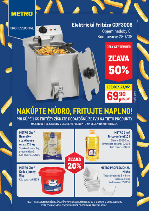 Nakúpte múdro, fritujte naplno!
