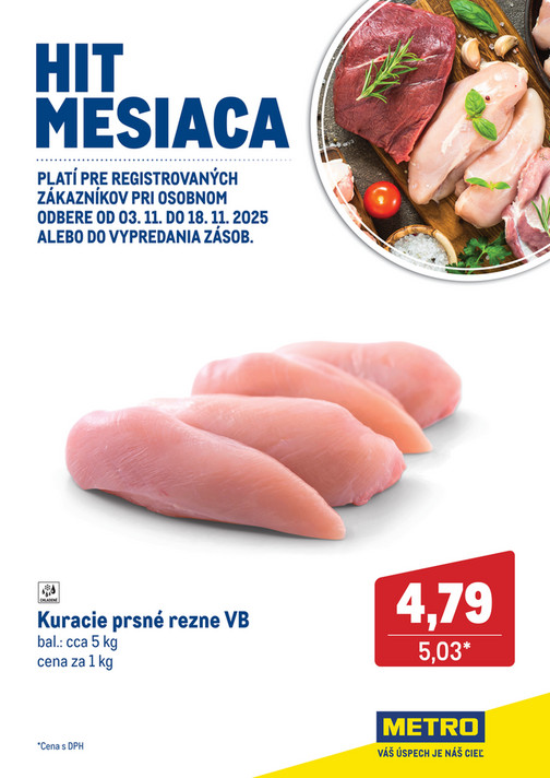 Hit mesiaca - Kuracie prsné rezne