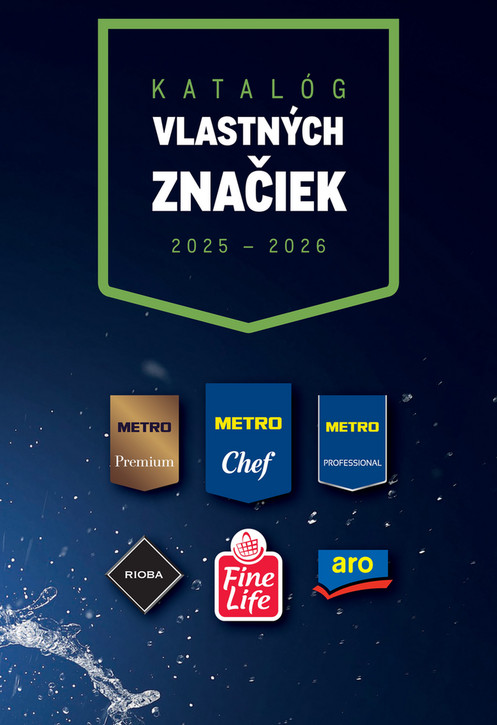 Katalóg vlastných značiek METRO