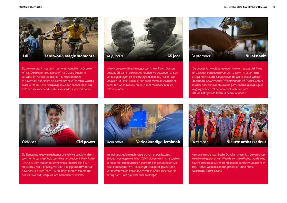 Jaarverslag 2022 Amref Flying Doctors Pagina 9