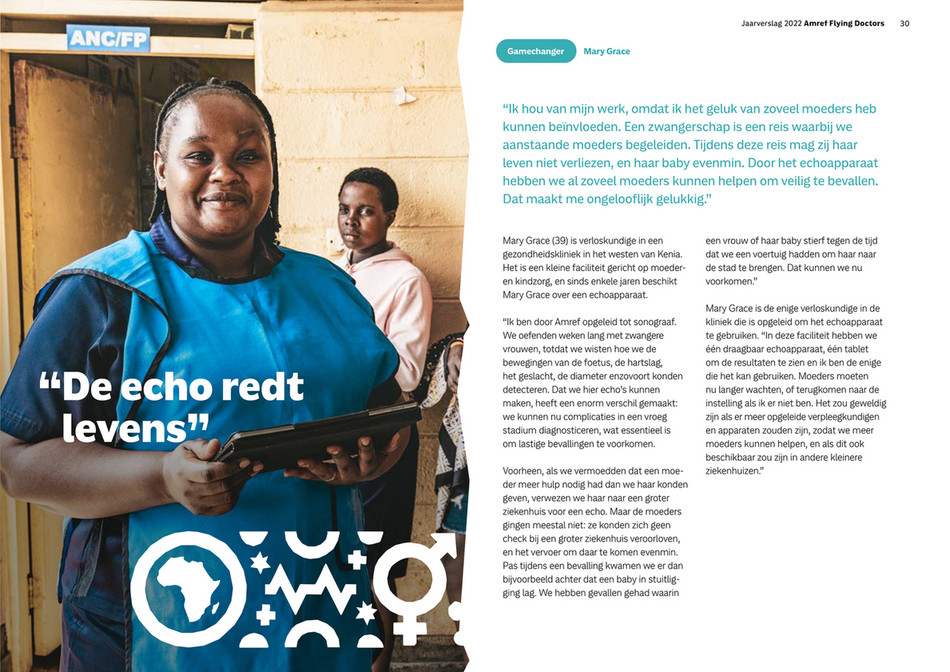 Jaarverslag 2022 Amref Flying Doctors Pagina 30