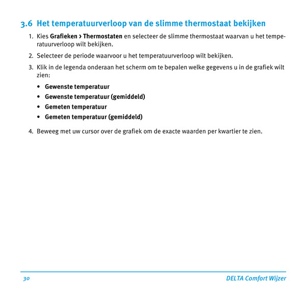 DELTA N.V - Snelstartgids DELTA Comfort Wijzer - Pagina 30-31 - Created ...