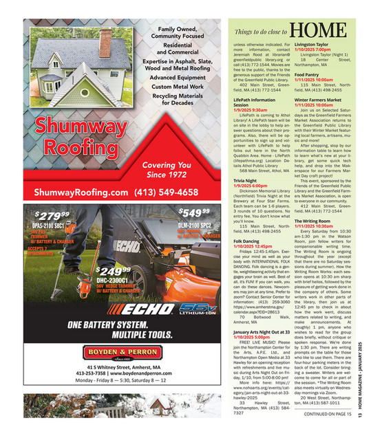 Jeremiah Rood My publications - Home Magazine - January 2025 - Page 10-11