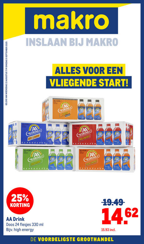 Inslaan bij Makro