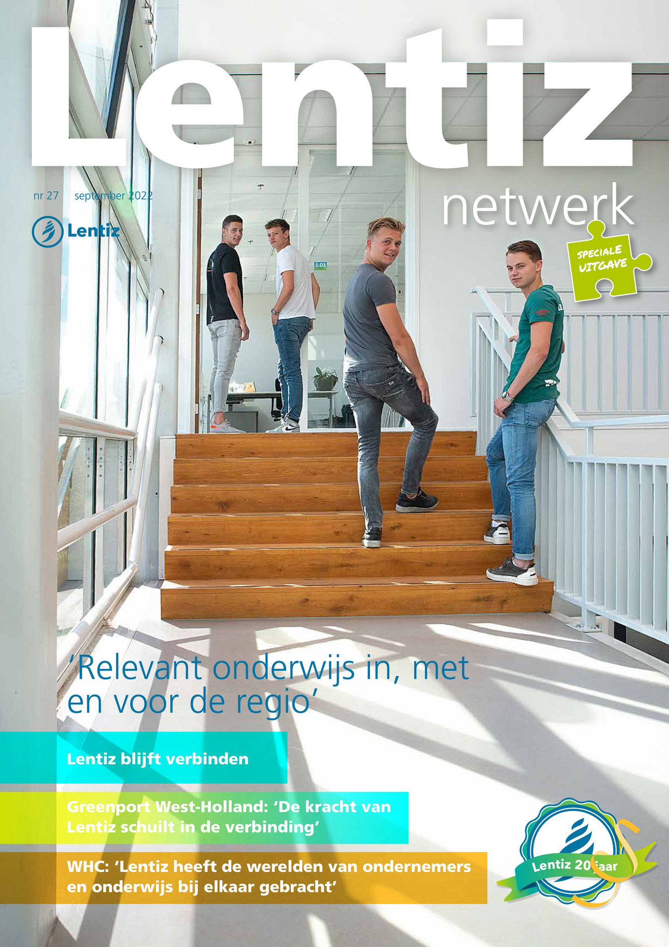 Lentiz - Lentiz Magazine 27 - Lentiz Blijft Verbinden - Pagina 1