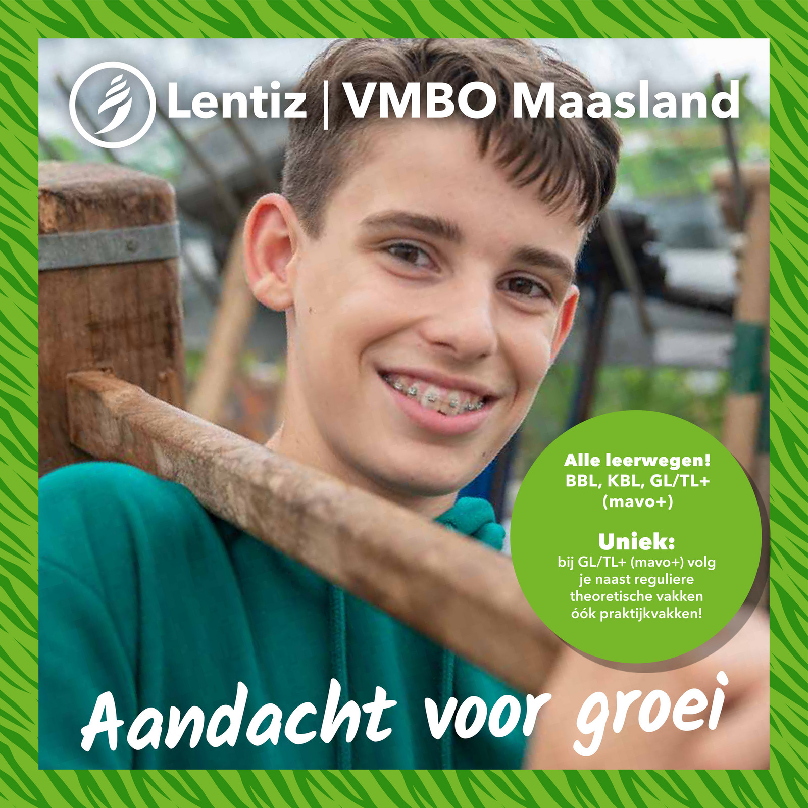 Lentiz VMBO Maasland Brochure 2023 2024 Pagina 1