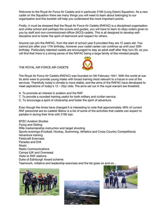 Service Rifle Rafac My publications - New Recruit Pack V1.1 Nov 2020 - Page 1