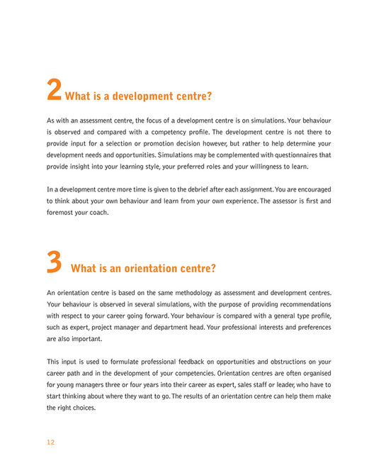 Development Centre Validity Quintessence consulting - test - Pagina 12 - Gemaakt met Publitas.com
