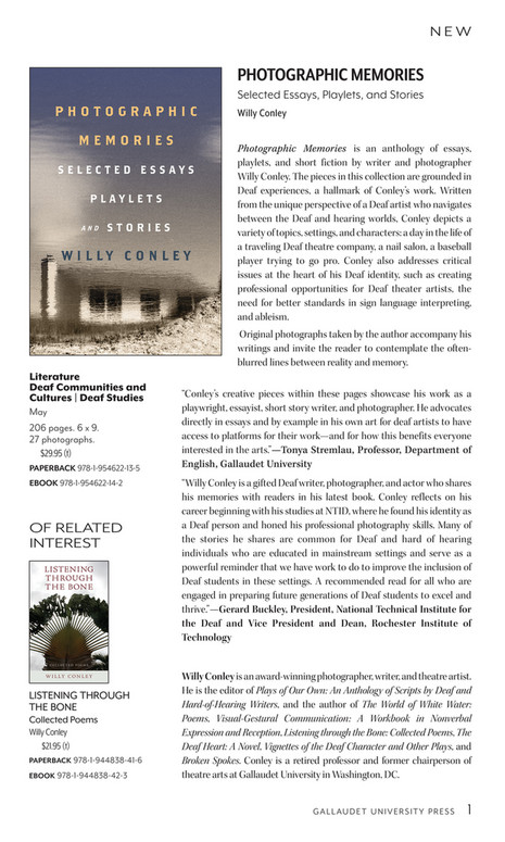 Gallaudet University Press Spring 2023 Catalog for Books and Journals ...