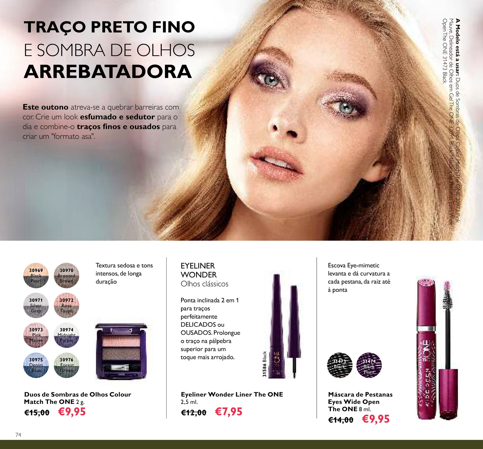 Delineador De Ojos Liquido On Colour Oriflame Youtube