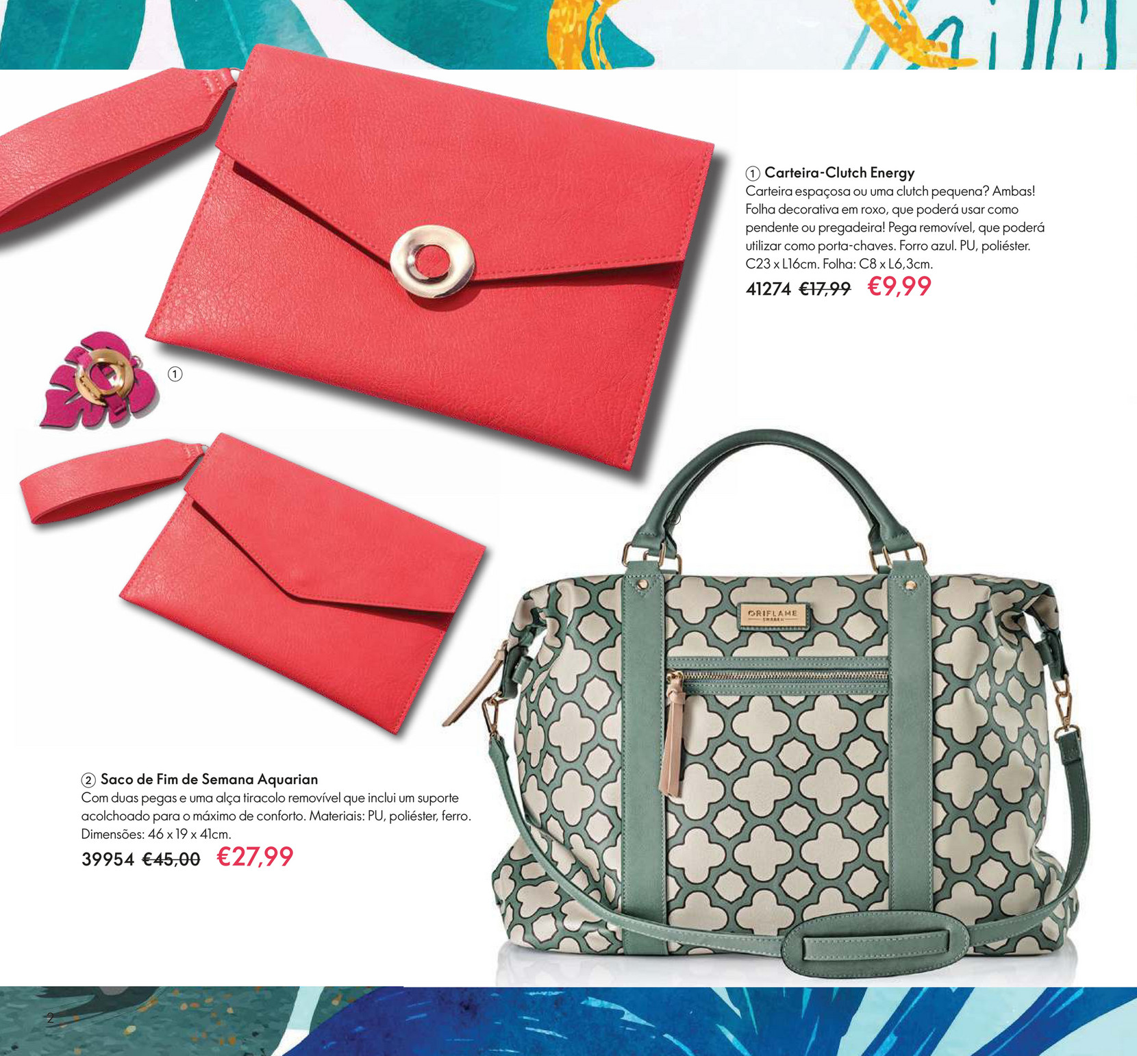 Aquarian handbag oriflame sale