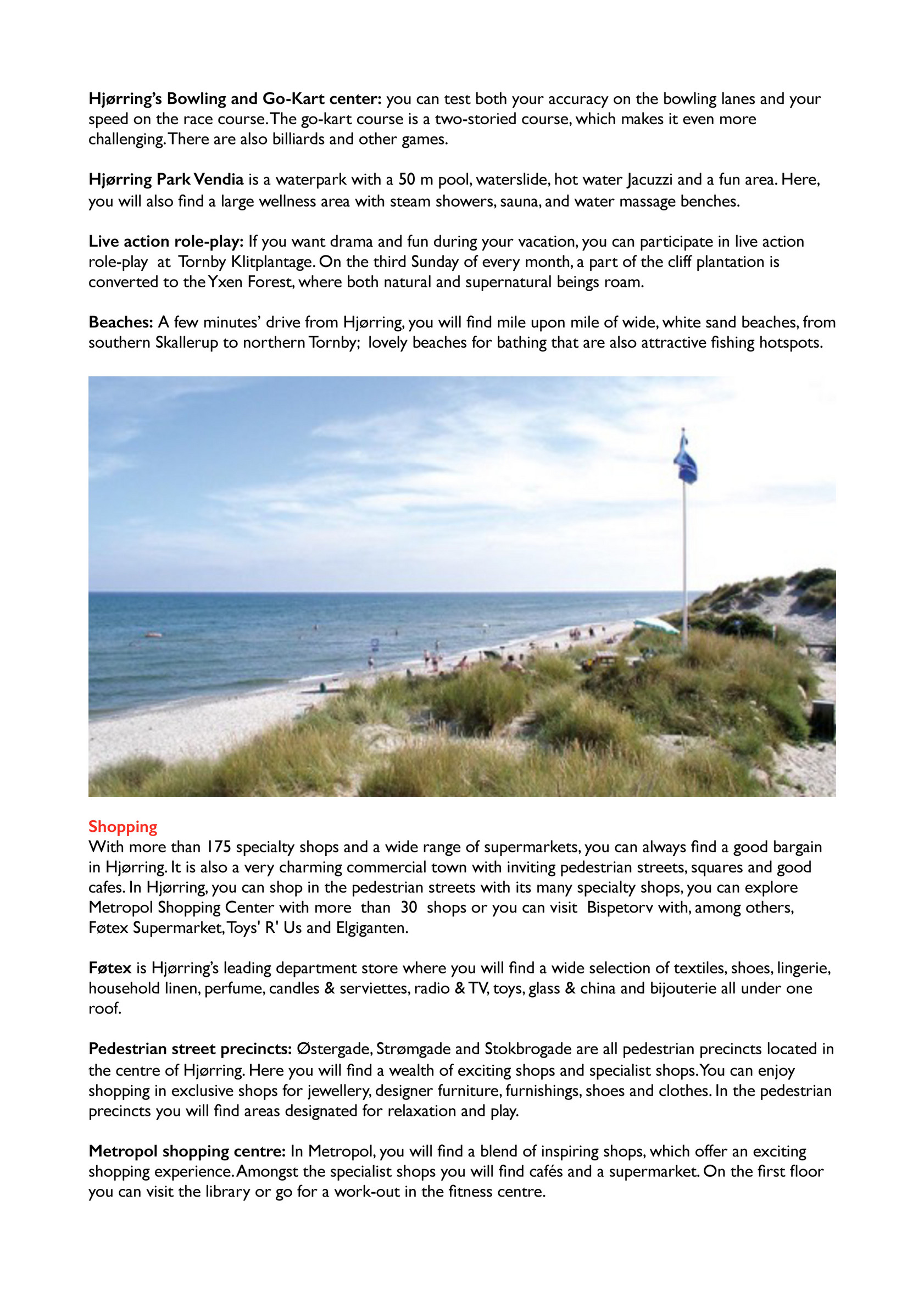 kart over hjørring GoBYSA Limited   Hjorring Town Guide   Page 1   Created with 