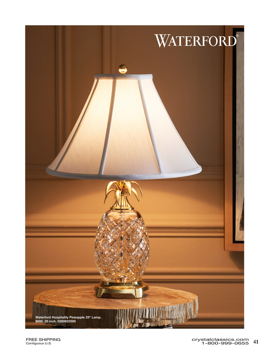 waterford diama table lamp