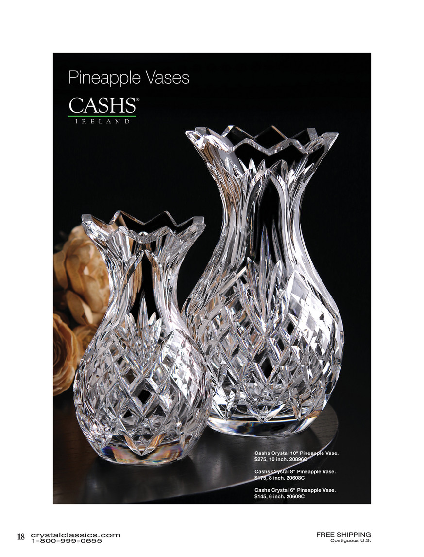 Crystal Classics Cashs Ireland Luxury Gift Catalog 2018 Page 18 19