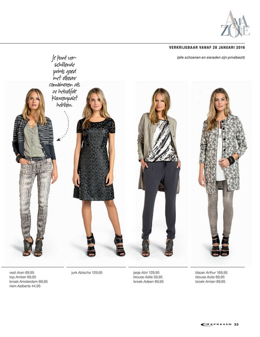 expresso kleding 2016