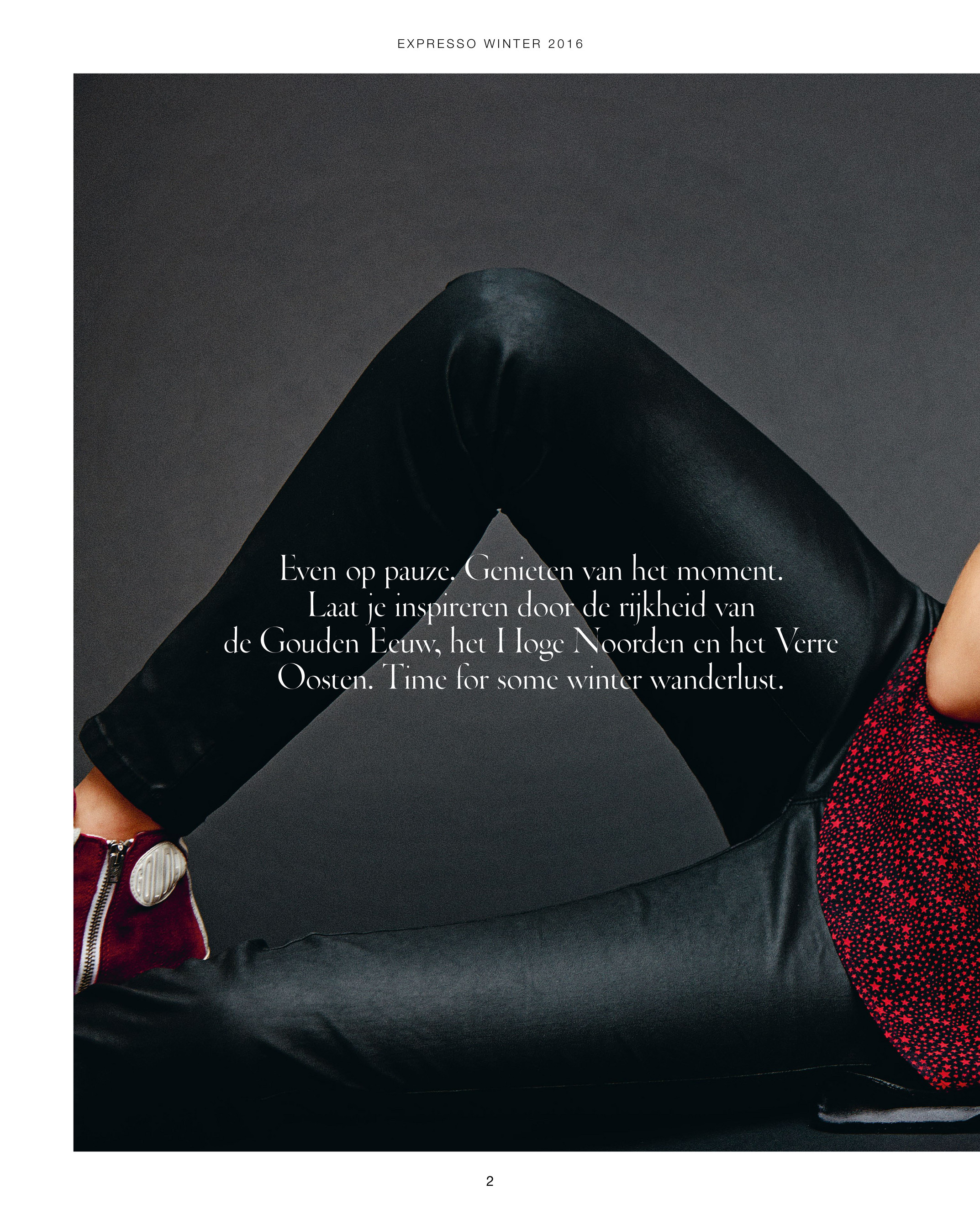 Expresso Magazine Winter 2016 Mona tunic black Expresso Magazine Winter 2016 Mona tunic black